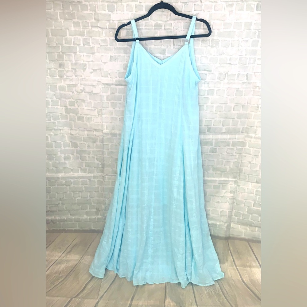 NWT Torrid Blue Maxi Dress